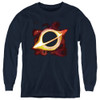 Image for Outer Space Youth Long Sleeve T-Shirt - Black Hole Navy