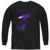 Image for Outer Space Youth Long Sleeve T-Shirt - Haley's Comet