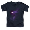 Image for Outer Space Toddler T-Shirt - Haley's Comet Navy