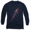 Image for Outer Space Long Sleeve Shirt - Milky Way Navy