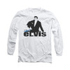Elvis Long Sleeve T-Shirt - Blue Suede