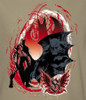 Image Closeup for Batman T-Shirt - Gothic Scrawl