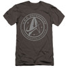 Image for Star Trek Discovery Premium Canvas Premium Shirt - Enterprise Crest
