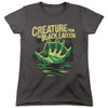 Image for The Creature From the Black Lagoon Womans T-Shirt - Creature Breacher