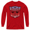 Image for Transformers Youth Long Sleeve T-Shirt - Vintage Autobot
