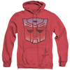 Image for Transformers Heather Hoodie - Vintage Autobot