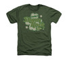 Saint Patricks Day Heather T-Shirt - Lucky Shamrock Cafe