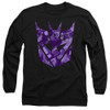 Image for Transformers Long Sleeve T-Shirt - Tonal Decepticon