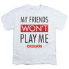 Image for Monopoly Youth T-Shirt - My Friends Won't Play With Me