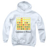 Image for Connect Four Youth Hoodie - Classic Logo Distressed