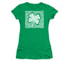 Saint Patricks Day Girls T-Shirt - Celtic Clover