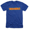 Image for Trouble Heather T-Shirt - Logo