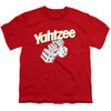 Image for Yahtzee Youth T-Shirt - Tumbling Dice