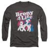 Image for My Little Pony Long Sleeve T-Shirt - Retro Brony for Life