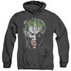 Image for Batman Heather Hoodie - Joker Face of Madness
