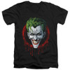Image for Batman T-Shirt - V Neck - Joker Drip
