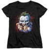 Image for Batman Womans T-Shirt - Joker Doll Heads