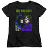 Image for Batman Womans T-Shirt - Joker Mad Bro