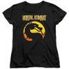 Image for Mortal Kombat Klassic Womans T-Shirt - Logo