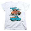 Image for Ford Womans T-Shirt - Hardest Working Trucks