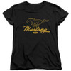 Image for Ford Womans T-Shirt - Mustang Pony Script