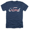 Image for Ford Heather T-Shirt - Flag Logo