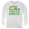 Image for Gumby Youth Long Sleeve T-Shirt - That's a Stretch