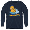 Image for Garfield Youth Long Sleeve T-Shirt - I Don't Do Mornings
