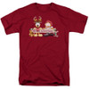 Image for Garfield T-Shirt - Christmas Banner