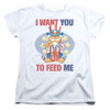 Image for Garfield Womans T-Shirt - I Want You