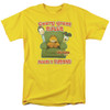 Image for Garfield T-Shirt - Throne