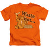 Image for Garfield Kids T-Shirt - Waste Not