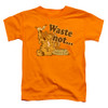 Image for Garfield Toddler T-Shirt - Waste Not