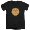 Image for Green Lantern V Neck T-Shirt - Orange Symbol