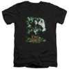 Image for Lord of the Rings V Neck T-Shirt - Hero Group