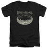 Image for Lord of the Rings V Neck T-Shirt - The Journey