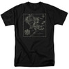 Image for Lord of the Rings T-Shirt - Map of M.E.
