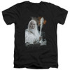 Image for Lord of the Rings V Neck T-Shirt - Gandalf