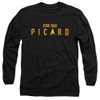 Image for Star Trek: Picard Long Sleeve Shirt - Logo