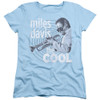 Image for Miles Davis Womans T-Shirt - The Cool