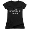 Image for The Invisible Man Girls V Neck - Title Card