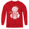 Image for Looney Tunes Youth Long Sleeve T-Shirt - Tweety Globe