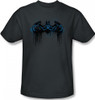 Image Closeup for Batman T-Shirt - Run Away Logo