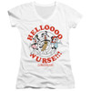 Image for Animaniacs Girls V Neck T-Shirt - Hello Nurse