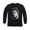 Elvis Long Sleeve T-Shirt - Simple Face