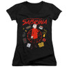 Image for Chilling Adventures of Sabrina Girls V Neck T-Shirt - Circle
