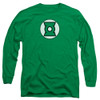 Image for Justice League of America Long Sleeve Shirt - Green Lantern Logo