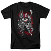 Image for Justice League of America JLA Explosion T-Shirt