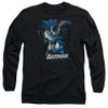 Image for Justice League of America Long Sleeve Shirt - Batman Blue & Grey