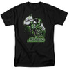 Image for Justice League of America Green Lantern Greey & Grey T-Shirt